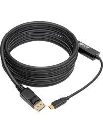 Tripp Lite U444-010-DP DisplayPort/USB Audio/Video Cable - 10 ft DisplayPort/USB A/V Cable for Monitor, Projector, Tablet, Noteb