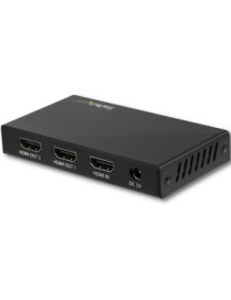 StarTech.com 2 Port HDMI Splitter - 4K 60Hz - 1x2 Way HDMI 2.0 Splitter - HDR - ST122HD202 - HDMI 2.0 splitter supports UHD 4K a