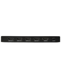 StarTech.com 4 Port HDMI Splitter - 4K 60Hz - 1x4 Way HDMI 2.0 Splitter - HDR - ST124HD202 - HDMI 2.0 splitter supports UHD 4K a