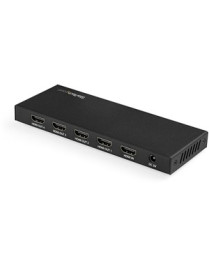 StarTech.com 4 Port HDMI Splitter - 4K 60Hz - 1x4 Way HDMI 2.0 Splitter - HDR - ST124HD202 - HDMI 2.0 splitter supports UHD 4K a