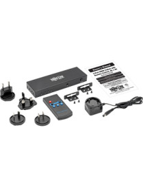 Tripp Lite 3-Port HDMI Switch with Remote Control - 4K x 2K @ 60 Hz (F/3xF) - 4096 x 2160 - 4K - 3 x 1 - Display - 1 x HDMI Out