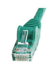 StarTech.com 10ft CAT6 Ethernet Cable - Green Snagless Gigabit - 100W PoE UTP 650MHz Category 6 Patch Cord UL Certified Wiring/T