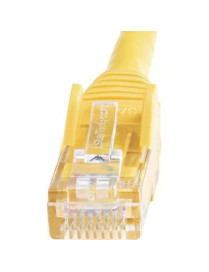 StarTech.com 25ft CAT6 Ethernet Cable - Yellow Snagless Gigabit - 100W PoE UTP 650MHz Category 6 Patch Cord UL Certified Wiring/