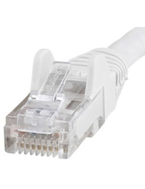 StarTech.com 7ft CAT6 Ethernet Cable - White Snagless Gigabit - 100W PoE UTP 650MHz Category 6 Patch Cord UL Certified Wiring/TI