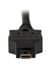 StarTech.com 3ft (1m) Micro HDMI to DVI Cable, Micro HDMI to DVI Adapter Cable, Micro HDMI Type-D to DVI-D Monitor/Display Conve