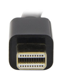 StarTech.com Mini DisplayPort to HDMI Converter Cable - 3 ft (1m) - 4K - Eliminate clutter by connecting your PC directly to an 