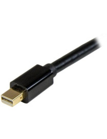 StarTech.com Mini DisplayPort to HDMI Converter Cable - 3 ft (1m) - 4K - Eliminate clutter by connecting your PC directly to an 