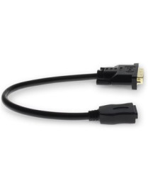 AddOn Bulk 5 Pack DVI-D to HDMI Adapter Cable - M/F - 8" DVI/HDMI A/V Cable for Audio/Video Device - First End: 1 x 25-pin DVI-D