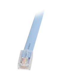 StarTech.com StarTech.com Cisco console router cable - RJ45 (m) - DB9 (f) - 6 ft - Connecting your computer's serial port to the