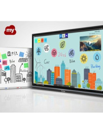 ViewSonic ViewBoard IFP7550 Collaboration Display - 75" LCD - ARM Cortex A53 1.20 GHz - 2 GB - Infrared (IrDA) - Touchscreen - 1