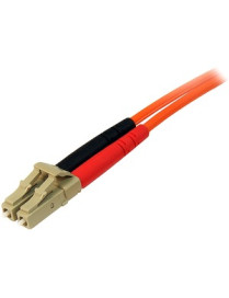 StarTech.com 5m Fiber Optic Cable - Multimode Duplex 50/125 - LSZH - LC/LC - OM2 - LC to LC Fiber Patch Cable - Connect fiber ne