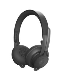 Logitech Zone Wireless Headset - Stereo - Wireless - Bluetooth - 98.4 ft - 30 Hz - 13 kHz - Over-the-head - Binaural - Circumaur