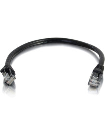 C2G Cat6 Patch Cable - RJ-45 Male - RJ-45 Male - 30.48cm - Black