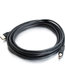 C2G USB 2.0 Cable - Type A Male USB - Type B Male USB - 3m - Black