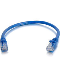 C2G Cat6 Patch Cable - RJ-45 Male - RJ-45 Male - 30.48cm - Blue