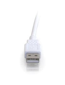 C2G USB Extension Cable - Type A Male - Type A Female - 0.98m - White