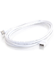 C2G USB Extension Cable - Type A Male - Type A Female - 0.98m - White