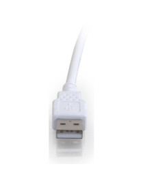 C2G USB Extension Cable - Type A Male - Type A Female - 2m - White