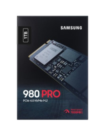 Samsung 980 PRO MZ-V8P1T0B/AM 1 TB Solid State Drive - M.2 2280 Internal - PCI Express NVMe (PCI Express NVMe 4.0 x4) - Desktop 