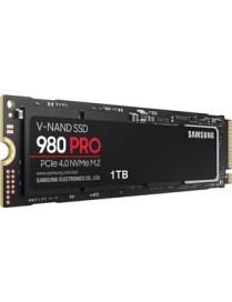 Samsung 980 PRO MZ-V8P1T0B/AM 1 TB Solid State Drive - M.2 2280 Internal - PCI Express NVMe (PCI Express NVMe 4.0 x4) - Desktop 