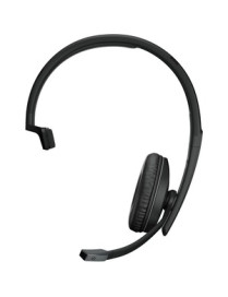 EPOS | SENNHEISER ADAPT 230 - Mono - USB - Wireless - Bluetooth - 66 ft - On-ear - Monaural - Noise Cancelling Microphone - Blac