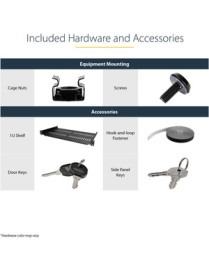 StarTech.com 12U 19" Wall Mount Network Cabinet - 16" Deep Hinged Locking Flexible IT Data Equipment Rack Vented Switch Enclosur