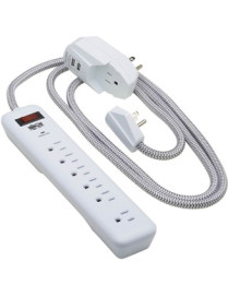 Tripp Lite Protect It! TLP616USB 7-Outlet Surge Suppressor/Protector - 7 x NEMA 5-15R, 2 x USB - 1.80 kVA - 900 J - 120 V AC Inp