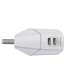 Tripp Lite Protect It! TLP616USB 7-Outlet Surge Suppressor/Protector - 7 x NEMA 5-15R, 2 x USB - 1.80 kVA - 900 J - 120 V AC Inp