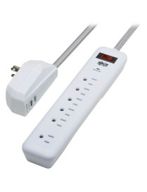 Tripp Lite Protect It! TLP616USB 7-Outlet Surge Suppressor/Protector - 7 x NEMA 5-15R, 2 x USB - 1.80 kVA - 900 J - 120 V AC Inp