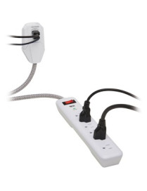 Tripp Lite Protect It! TLP616USB 7-Outlet Surge Suppressor/Protector - 7 x NEMA 5-15R, 2 x USB - 1.80 kVA - 900 J - 120 V AC Inp