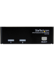 StarTech.com 2 Port Professional USB KVM Switch Kit with Cables - Control 2 USB VGA based computers with this complete KVM kit i