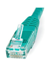 StarTech.com 35ft CAT6 Ethernet Cable - Green Molded Gigabit - 100W PoE UTP 650MHz - Category 6 Patch Cord UL Certified Wiring/T