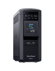 Cyber Power CyberPower CP1000PFCLCD UPS 1000VA 600W PFC compatible Pure sine wave - 1000VA/600WMini-tower 3Minute Full Load - 10