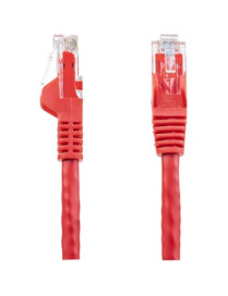 StarTech.com 4ft CAT6 Ethernet Cable - Red Snagless Gigabit - 100W PoE UTP 650MHz Category 6 Patch Cord UL Certified Wiring/TIA 