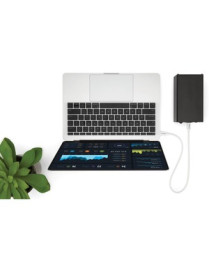 StarTech.com Thunderbolt 3 Cable - 0.5m / 1 ft - White - 4K 60Hz - 40Gbps - Passive - Thunderbolt Cable - USB Type C Charger - P