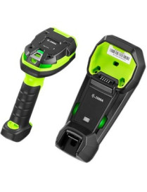 Zebra DS3678-SR Handheld Barcode Scanner - Wireless Connectivity - 1D, 2D - Imager - Bluetooth - Industrial Green