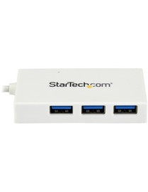 StarTech.com 4 Port USB C Hub with 1x USB-C & 3x USB-A (SuperSpeed 5Gbps) - USB Bus Powered - Portable/Laptop USB 3.0 Type-C Hub