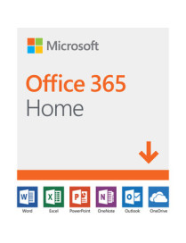 Microsoft Office 365 Home 32/64-bit - Subscription License - Up to 6 User, Up to 6 PC/Mac - 1 Year - Download - PC, Intel-based 