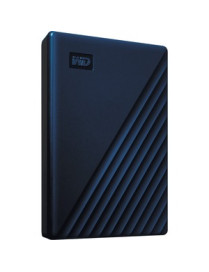 Western Digital WD My Passport for Mac 4 TB Portable Hard Drive - External - Midnight Blue - USB 3.2 - 256-bit Encryption Standa