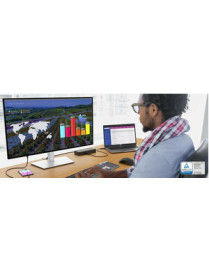 Dell UltraSharp U2722D 27" LCD Monitor - 16:9 - Black, Silver - 27" (685.80 mm) Class - In-plane Switching (IPS) Black Technolog