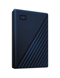 Western Digital WD My Passport for Mac WDBA2F0050BBL 5 TB Portable Hard Drive - External - Midnight Blue - USB 3.2 - 256-bit Enc