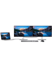 Dell UltraSharp U2422HE 23.8" Full HD WLED LCD Monitor - 16:9 - Platinum Silver - 24.00" (609.60 mm) Class - In-plane Switching 