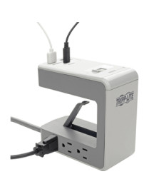 Tripp Lite Protect It! TLP648USBC 6-Outlet Surge Suppressor/Protector - 6 x NEMA 5-15R, 2 x USB - 1.80 kVA - 1080 J - 120 V AC I