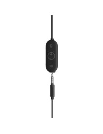 Logitech Zone Wired Earbuds - Stereo - Mini-phone (3.5mm), USB Type A, USB Type C - Wired - 16 Ohm - 20 Hz - 16 kHz - Earbud - B