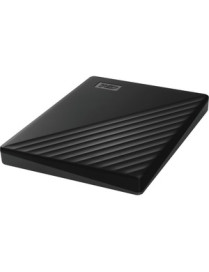 Western Digital WD My Passport WDBYVG0010BBK-WESN 1 TB Portable Hard Drive - External - Black - USB 3.0 - 256-bit Encryption Sta