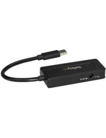 StarTech.com 4 Port USB 3.0 Hub SuperSpeed 5Gbps w/ Fast Charge - Portable USB 3.1 Gen 1 Type-A Laptop/Desktop Hub - USB Bus/Sel