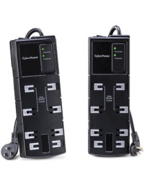 Cyber Power CyberPower CSB806 Essential 8-Outlets Surge Suppressor 6FT Cord - 8 x NEMA 5-15R - 1800 J - 125 V Input