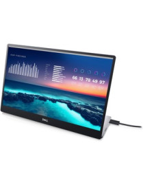 Dell C1422H 14" Full HD LCD Monitor - 16:9 - Silver - 14.00" (355.60 mm) Class - In-plane Switching (IPS) Black Technology - 192