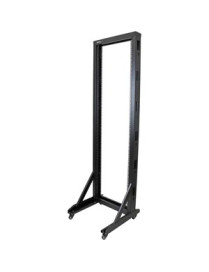 StarTech.com 2-Post Server Rack with Sturdy Steel Construction and Casters - 42U (2POSTRACK42) - Store your equipment in this st