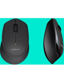 Logitech Wireless Combo MK345 - USB Wireless RF 2.40 GHz Keyboard - Black - USB Wireless RF Mouse - Optical - 1000 dpi - 3 Butto